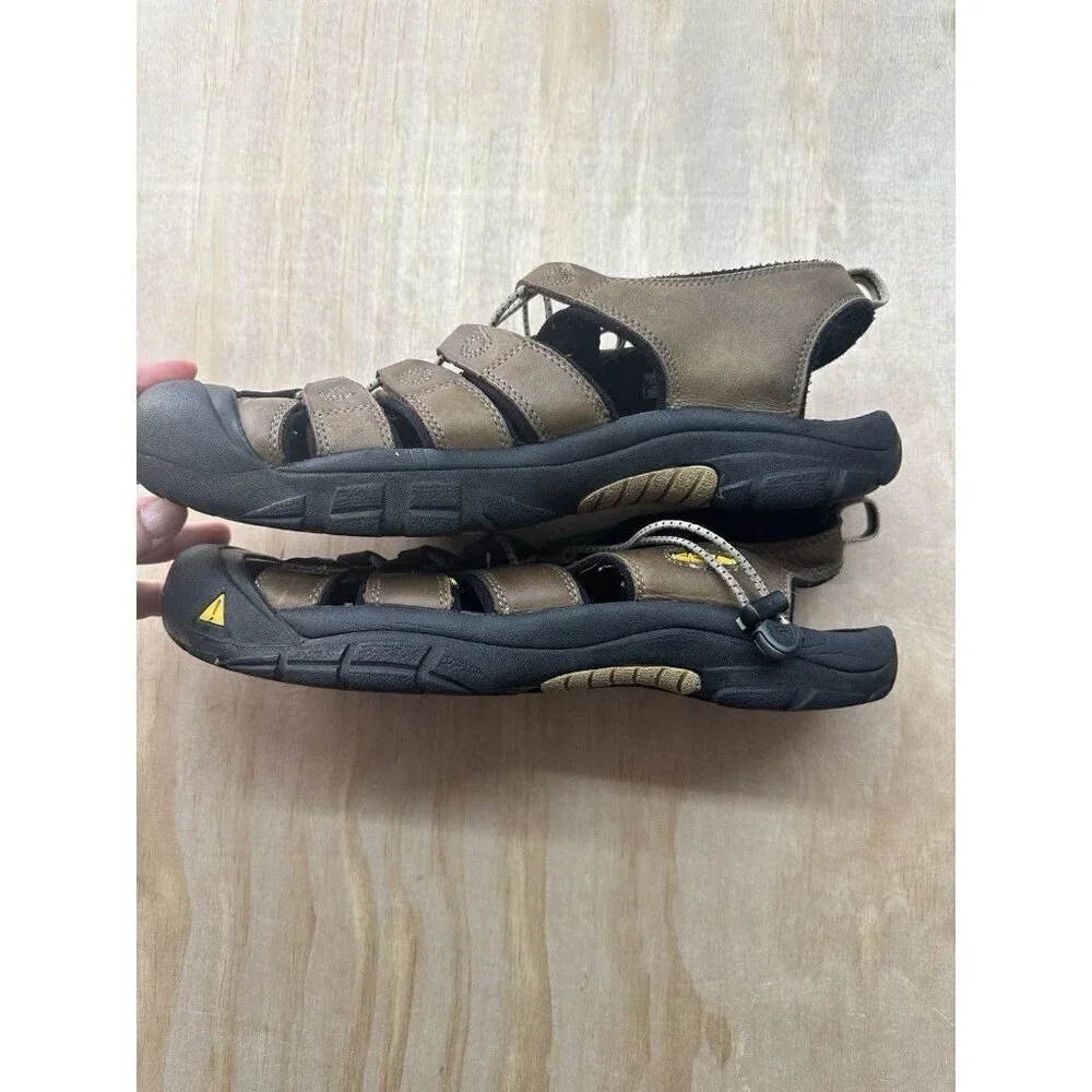 Keen Men’s 13m Leather Sandals‎ Round Toe